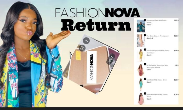 How to return fashion nova